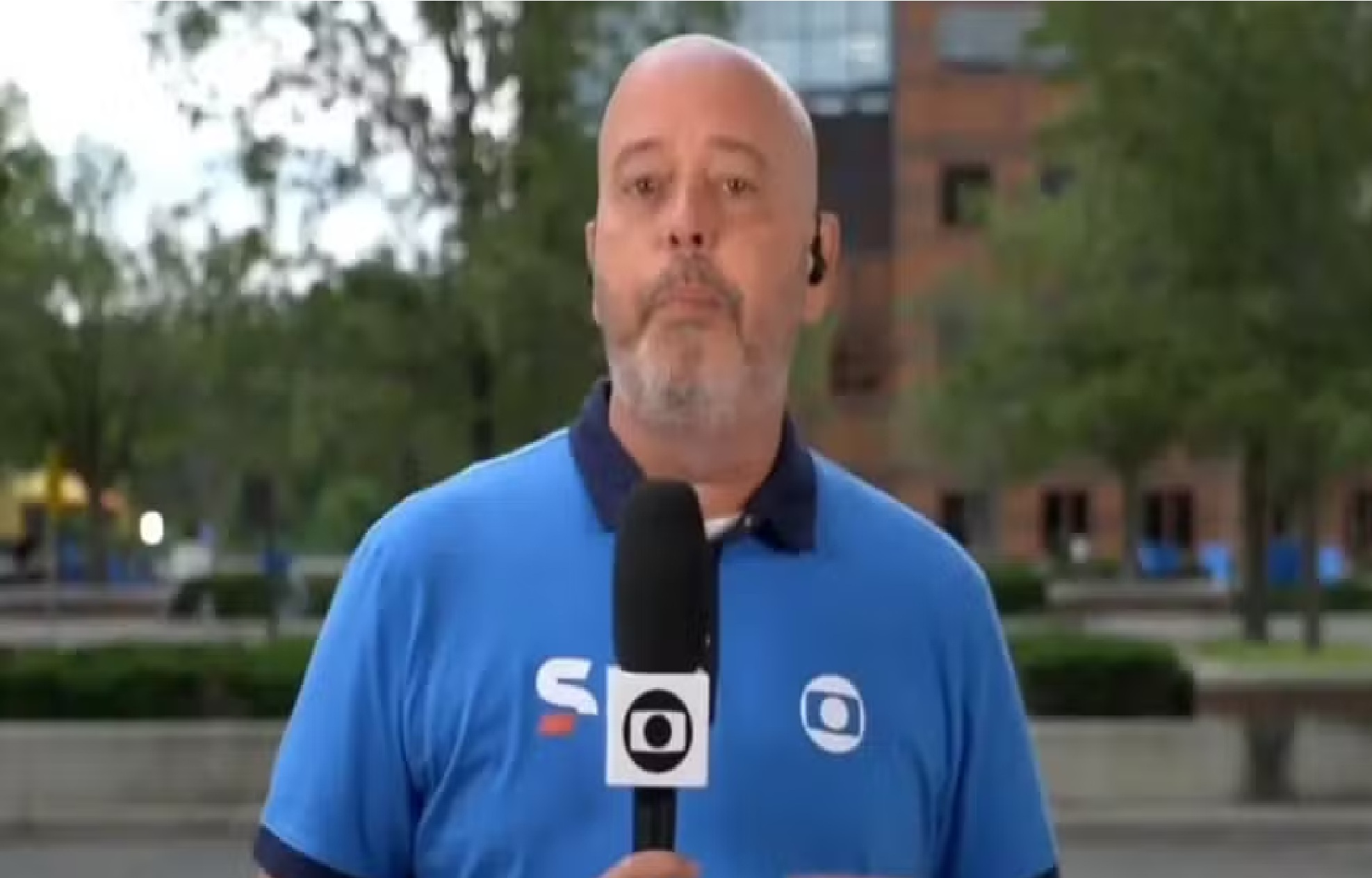 Alex Escobar conta como descobriu doença rara após mal-estar ao vivo durante a Copa