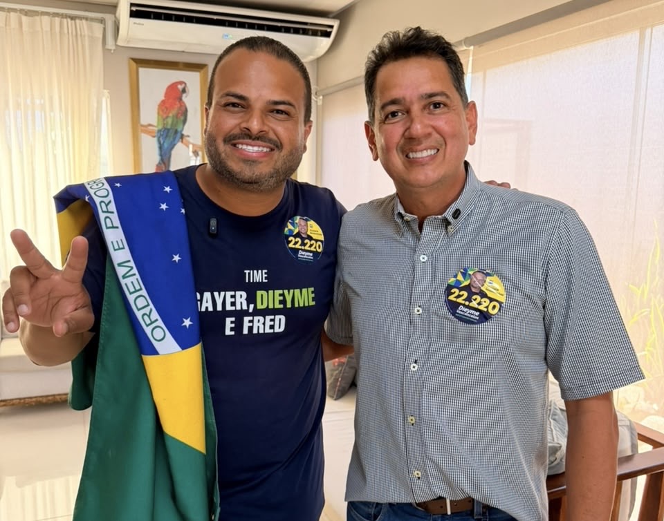 Empresário Oziris Ribeiro declara apoio à candidatura de Dieyme Vasconcelos para Deputado Estadual