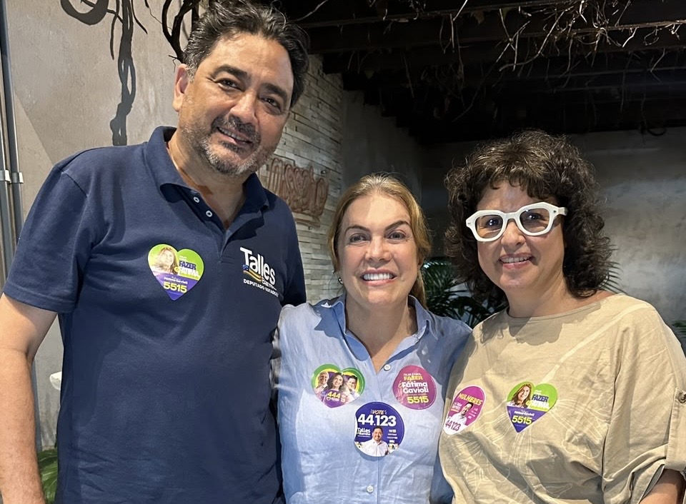 Andréa Vulcanis declara apoio a Fátima Gavioli e Talles Barreto em encontro com servidores da Semad