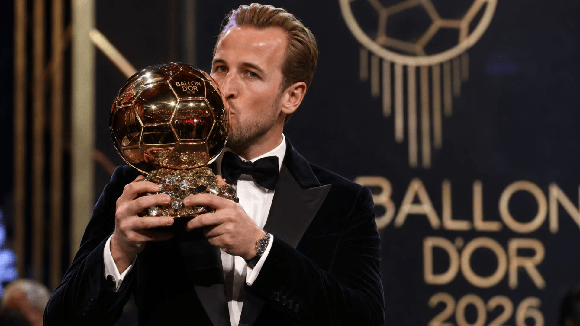 Harry Kane vence a Bola de Ouro 2026; Vini Jr. fica em 17º lugar