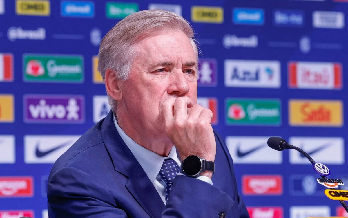 Ancelotti convoca Seleção Brasileira para amistosos contra Japão e Singapura